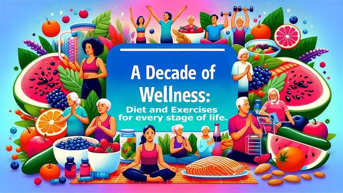 A Decade of Wellness: Exercises, Diet, and Nutrition for Every Stage of Life